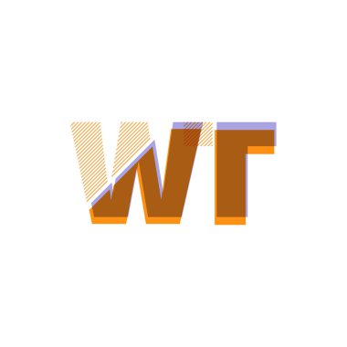 WT satır logo vektör çizim