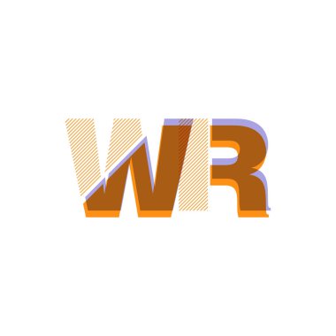 WR satır logo vektör çizim