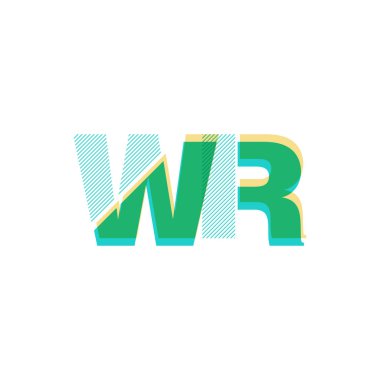 WR satır logo vektör çizim