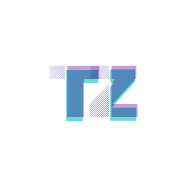 TZ satır logo vektör çizim