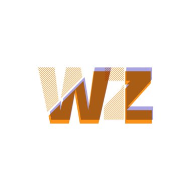 WZ satır logo vektör çizim
