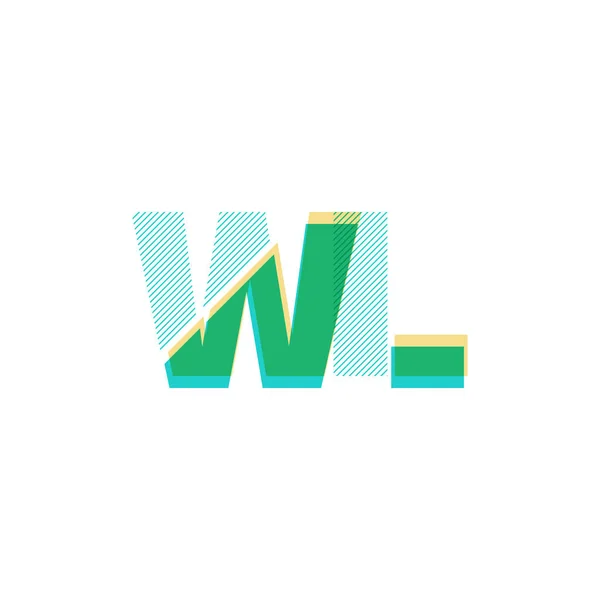 Linea Logo Vettoriale Illustrazione — Vettoriale Stock
