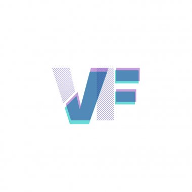 VF satır logo vektör çizim