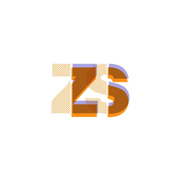 Linie Buchstaben Business Logo Vorlage — Stockvektor
