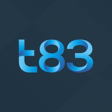 ortak mektup logo vektör çizim