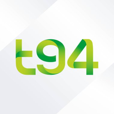 ortak mektup logo vektör çizim