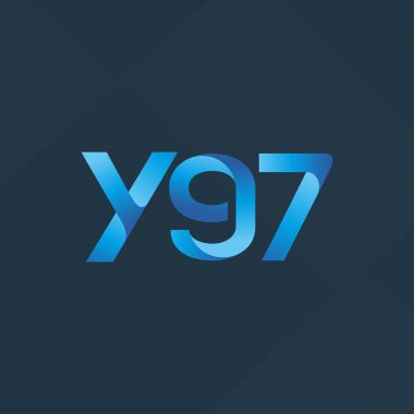ortak mektup logo Y97 vektör çizim