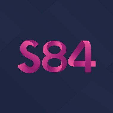 ortak mektup logo s 84 vektör çizim