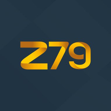 ortak mektup logo Z 79 vektör çizim