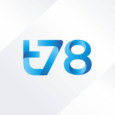 ortak mektup logo vektör çizim