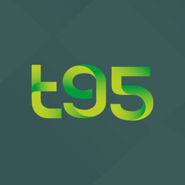 ortak mektup logo vektör çizim