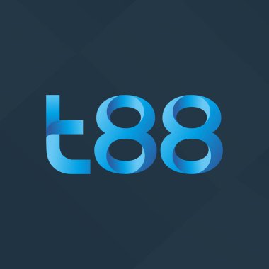 ortak mektup logo vektör çizim