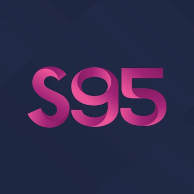 ortak mektup logo s 95 vektör çizim