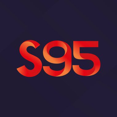 ortak mektup logo s 95 vektör çizim