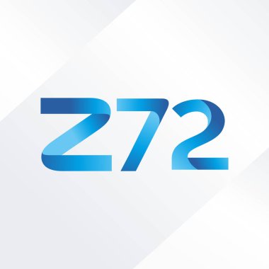 ortak mektup logo z72 vektör çizim