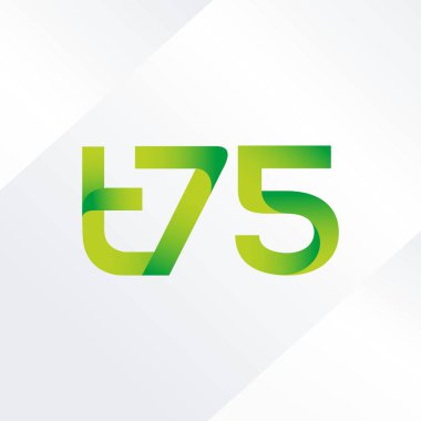 ortak mektup logo vektör çizim