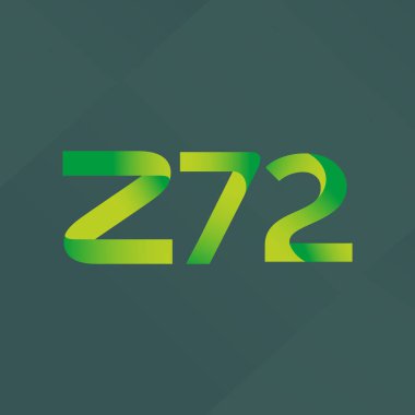 ortak mektup logo Z 72 vektör çizim