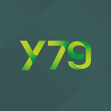 ortak mektup logo Y79 vektör çizim