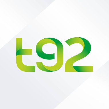 ortak mektup logo vektör çizim