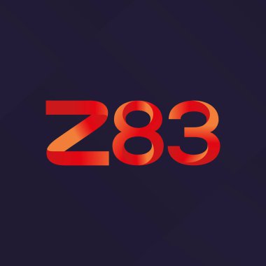 ortak mektup logo Z83 vektör çizim