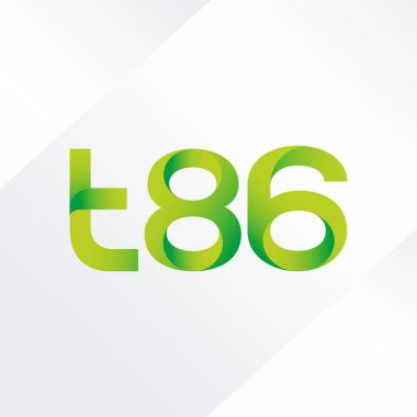 ortak mektup logo vektör çizim