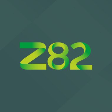 ortak mektup logo Z82 vektör çizim