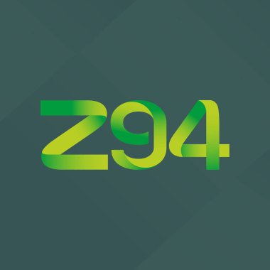 ortak mektup logo Z94 vektör çizim