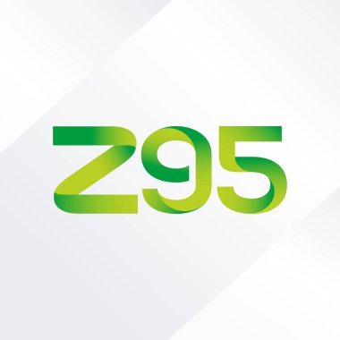 ortak mektup logo Z 95 vektör çizim