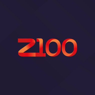 ortak mektup logo Z100 vektör çizim
