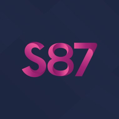 ortak mektup logo vektör çizim