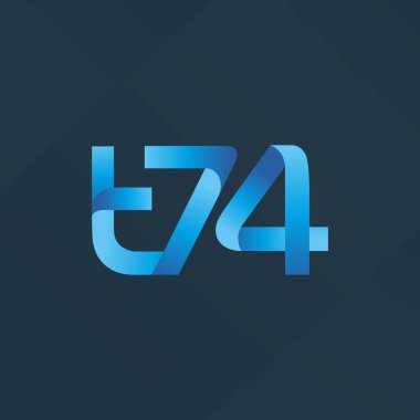 ortak mektup logo vektör çizim