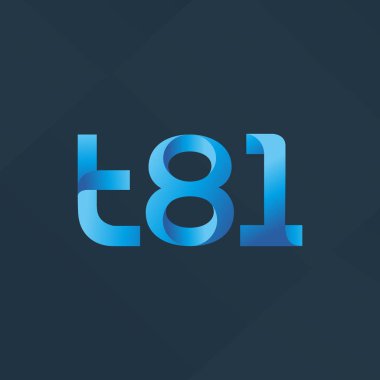 ortak mektup logo vektör çizim