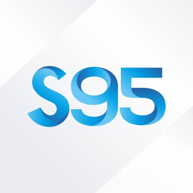 ortak mektup logo s 95 vektör çizim