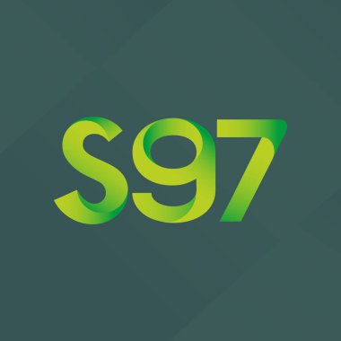 ortak mektup logo s 97 vektör çizim