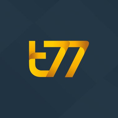 ortak mektup logo vektör çizim