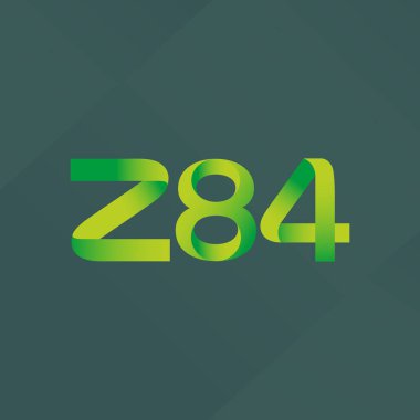 ortak mektup logo Z84 vektör çizim