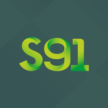 ortak mektup logo vektör çizim