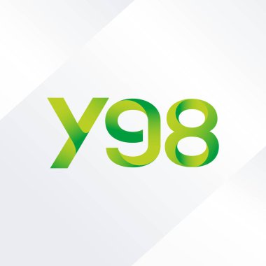 ortak mektup logo Y98 vektör çizim