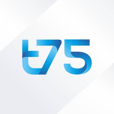 ortak mektup logo vektör çizim