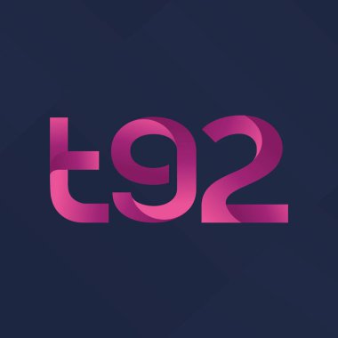 ortak mektup logo vektör çizim