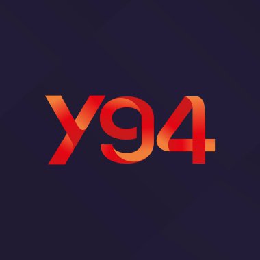 ortak mektup logo Y 94 vektör çizim