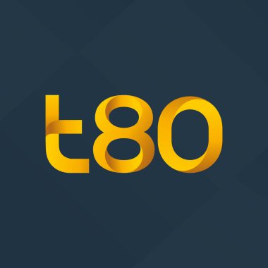 ortak mektup logo vektör çizim