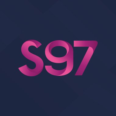 ortak mektup logo s 97 vektör çizim