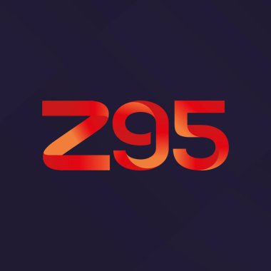 ortak mektup logo Z95 vektör çizim