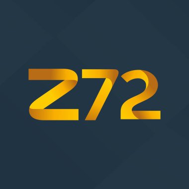 ortak mektup logo z72 vektör çizim