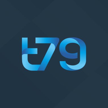 ortak mektup logo vektör çizim