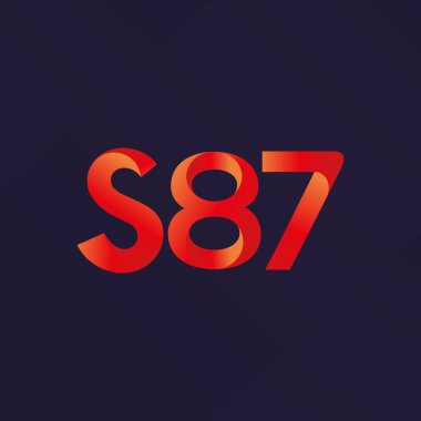 ortak mektup logo vektör çizim