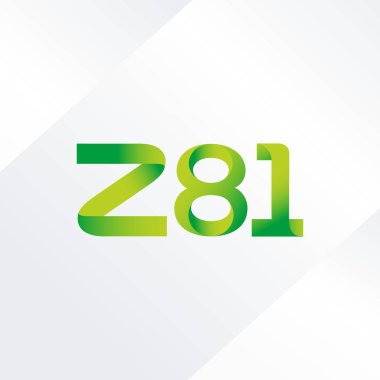 ortak mektup logo Z81 vektör çizim