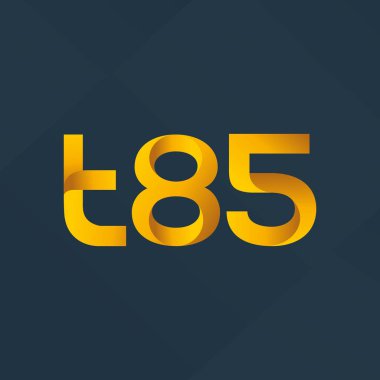 ortak mektup logo vektör çizim