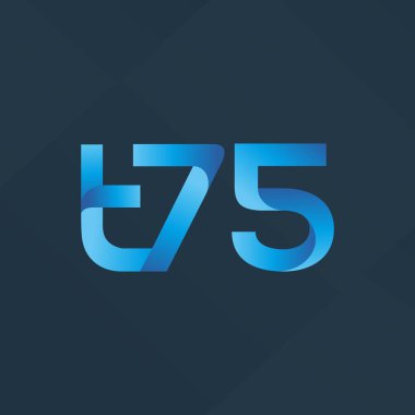 ortak mektup logo vektör çizim